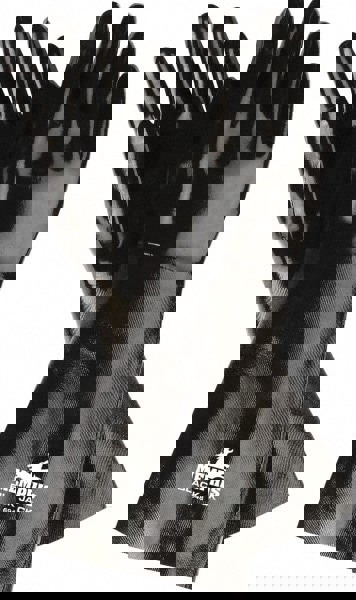 Chemical Resistant Gloves: Large, 31 mil Thick, Neoprene, Supported